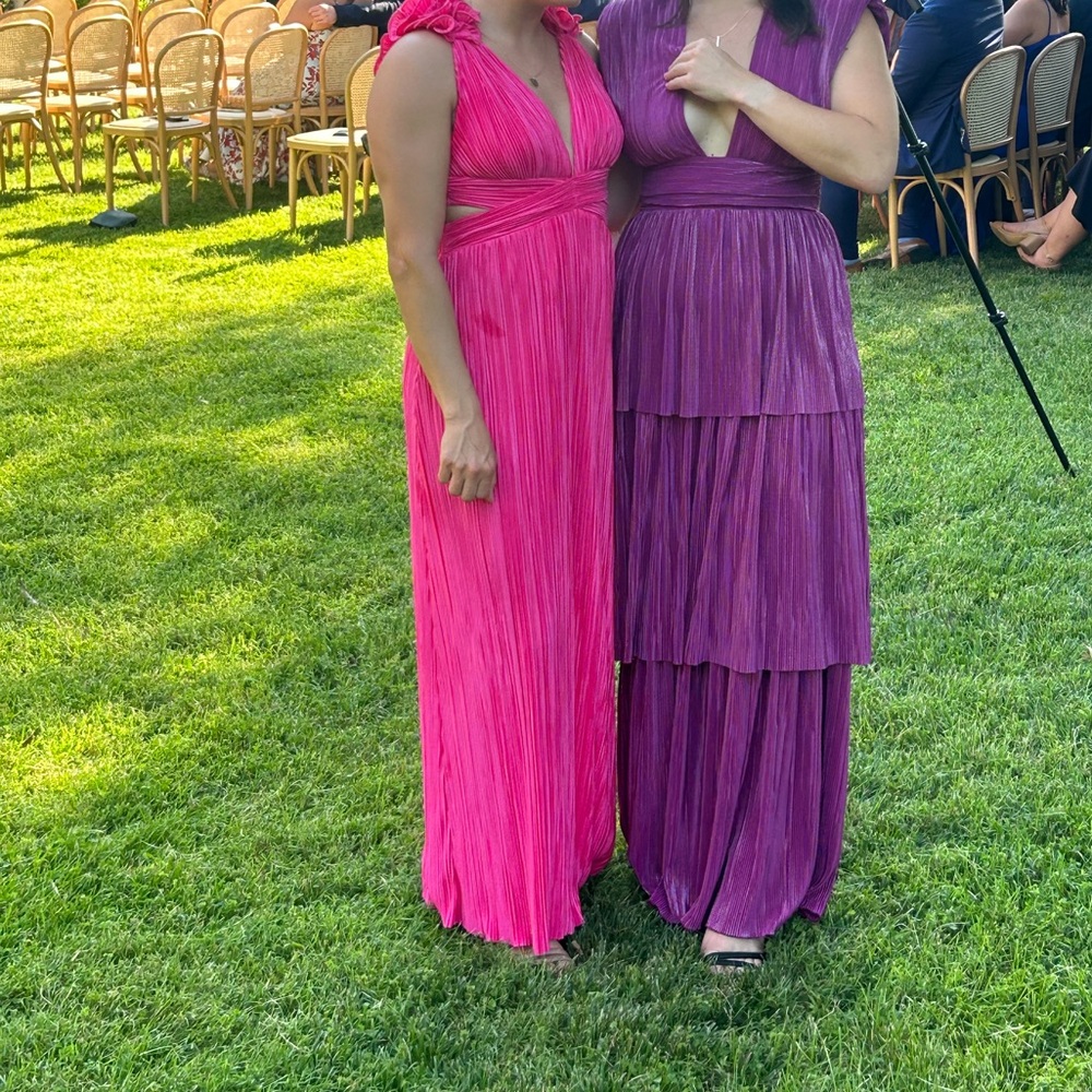 Elegant Pink Hello Molly Dress